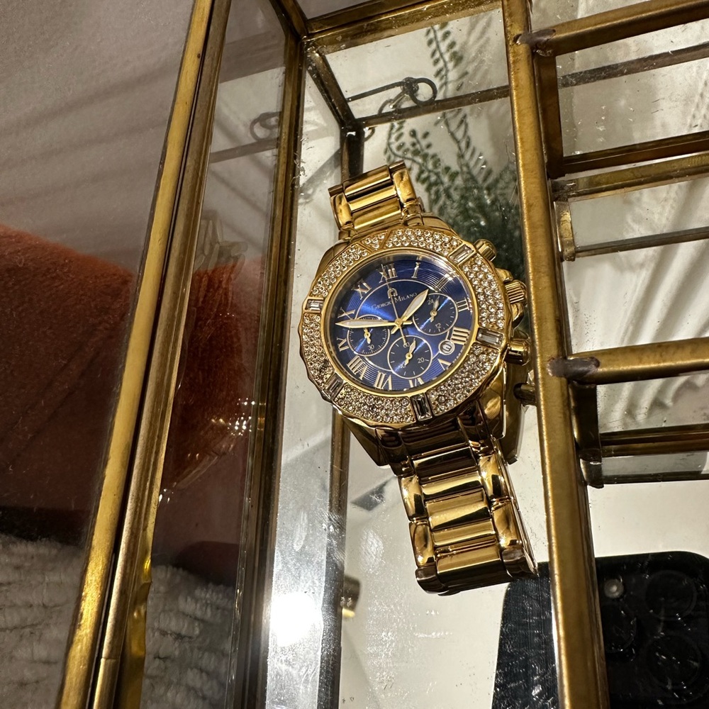 Giorgio Milano PAULINA 738SG04 Gold Watch - Picture 5 of 9
